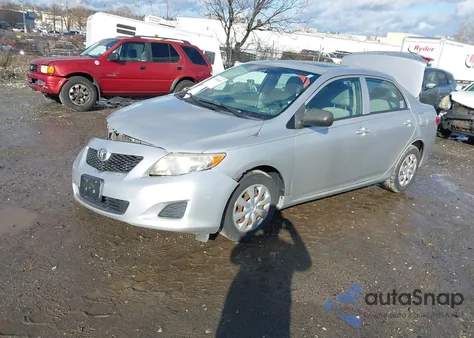 2009 Toyota Corolla Le from USA, damaged, VIN 2T1BU40E89C176569